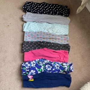Lot of 8 pairs of kids pants